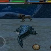 Furious Crocodile Vs Angry Savanna And Elderly Lion Boss Fight