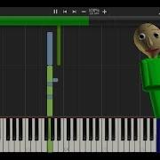 Baldi S Basics Ost Piano Cover Fl Studio