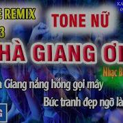 Hà Giang Ơi Karaoke Remix