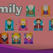 Kids Vocabulary My Family Family Members Learn English For Kids