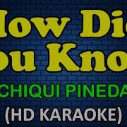 Haw Did You Know Karaoke