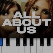 Тату All About Us Piano