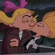 Hey Arnold Helga And Arnold Kiss