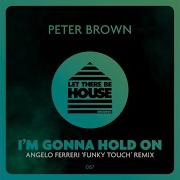 Peter Brown I M Gonna Hold On Angelo Ferreri Funky Touch Remix