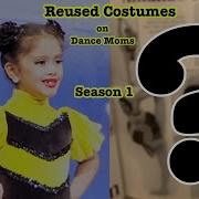 Dance Moms Reused Costumes