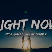 Nick Jonas Ft Robin Schulz Right Now Lyrics