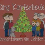 Am Weihnachtsbaum Die Lichter Brennen