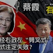 蔡霞有话说 习近平经右政左 劈叉式 治理 中国模式注定失败