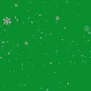 Snowflakes Green Screen