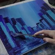 Asmr Palette Knife Painting No Talking