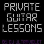 Private Guitae Lessons Dj Ultraviolet