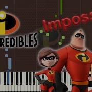 The Incredibles Ost The Incredits Piano