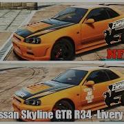 Eddie S Nissan Skyline Gtr R34 Livery Fix Need For Speed Mostwanted