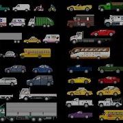 Street Vehicles Collection Cars And Trucks The Kids Picture Show Fun