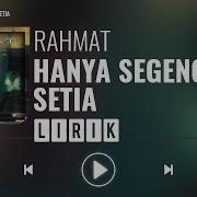 Hanya Segengam Setia