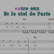 Sous Le Ciel De Paris Karaoke 짱가라오케 노래방 공식 유튜브 채널