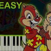 Chip And Dale Piano Full