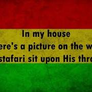 On My House There Is A Picture On The Rastafari Reggae Song