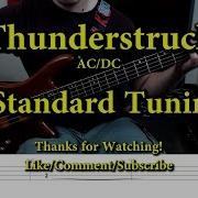 Ac Dc Thunderstruck Guitar Bass Cover