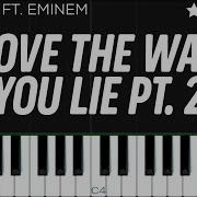 Love The Way You Lie Piano