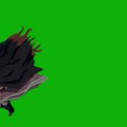 Nezuko Running Green Screen