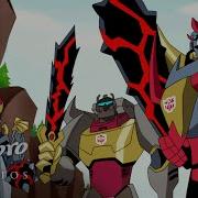 Transformers Animated The Dinobots Transform