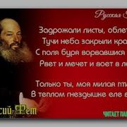 Задрожали Листы Облетая Афанасий Фет Читает Павел Беседин