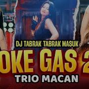 Tabrak Tabrak Masuk Trio Macan