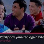 Bojalar Komandasi Jaxongir Poziljonov Yana Radioga Qaytdi