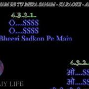 Sanam Re Arijit Singh Hindi Full Karaoke With Lyrics