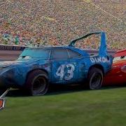 Cars The King Crash Pixar Cars