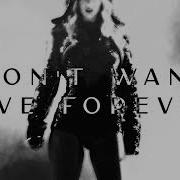 Taylor Swift I Dont Wanna Live Forever Solo Version