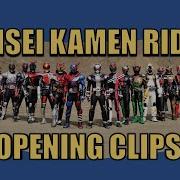 All Kamen Rider Opening