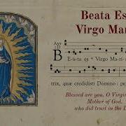 Antiphon Beata Es Maria