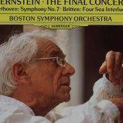 Britten Four Sea Interludes Ii Sunday Morning Bernstein Boston