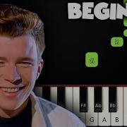 Rick Roll Piano