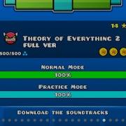 Geometry Dash Theory Of Everything 2 Full Song 1 Hour