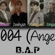 B A P 1004 Angel Lyrics Eng Rom Han