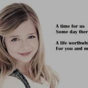 Jackie Evancho A Time For Us Song