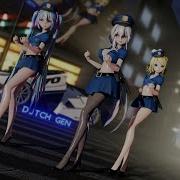 Mmd ރ Tda Police Miku Haku Rin Chalisa 씨스타 Shake Lt