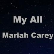 Mariah Carey My All Instrumental With Playback