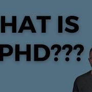 What Is A Phd