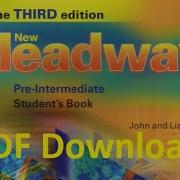 New Headway Pre Intermediate 3Rd Edition