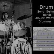 Behind Blu Eyes Drum Track Isolated