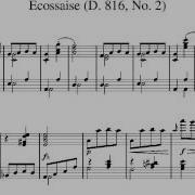 Three Ecossaises D 816 No 2 In D Major