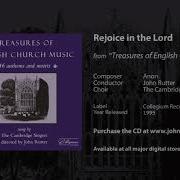 The Cambridge Singers Rejoice In The Lord