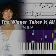 The Winner Takes It All Piano Tutorial