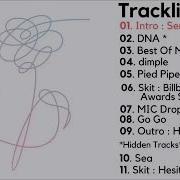 Full Album Including Hidden Tracks 방탄소년단 Bts Love Yourself 承 Her