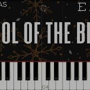 Carol Of The Bells Piano Tutorial