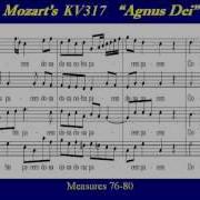 Mozart Coronation Mass Agnus Dei Alto